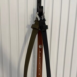 Stylish Black and Brown Olive Belts